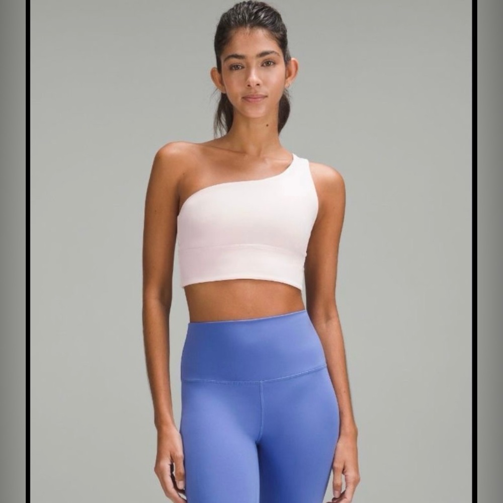 NWT Lululemon Pink Asymmetrical Bra
